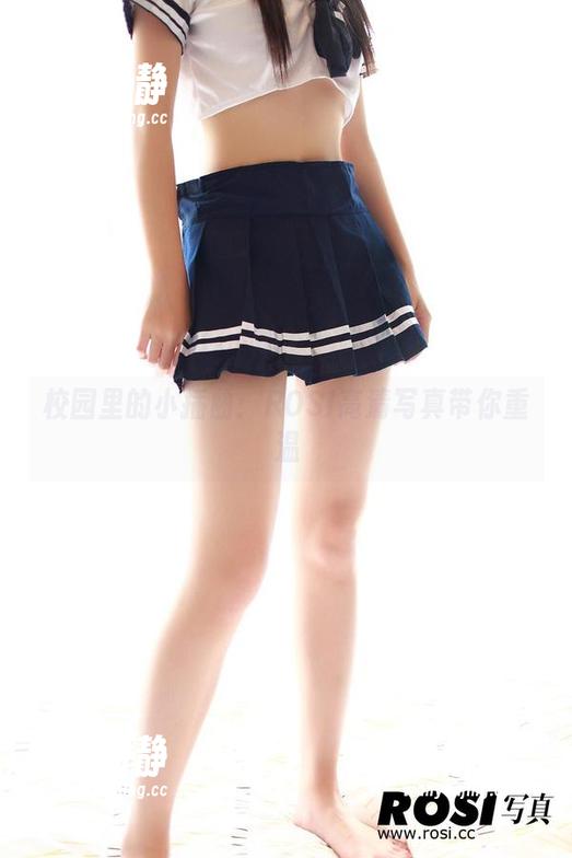 校园里的小插曲：ROSI高清写真带你重温