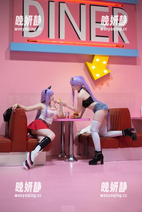 紫罗兰永恒花园，说不定是Sayathefox在隐晦表达某种心情的写真合集！