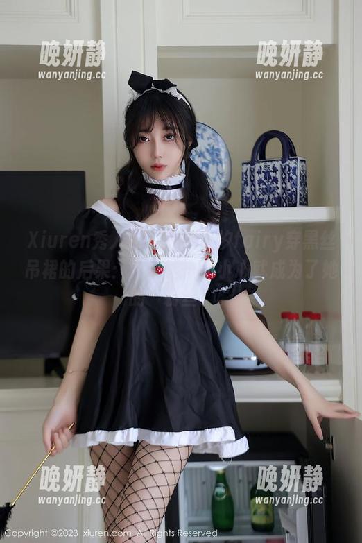 Xiuren秀人网 - 看周慕汐fairy穿黑丝吊裙的后果：你可能一不小心就成为了她的“粉丝”。