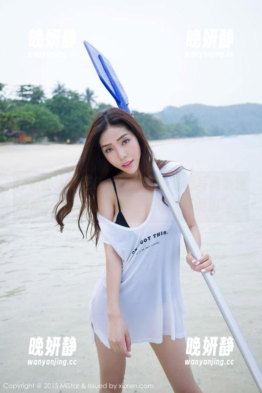 魅妍社 - 芝芝Booty旅拍，最新写真集里的每一张都让人忍不住想说“真敢拍”。
