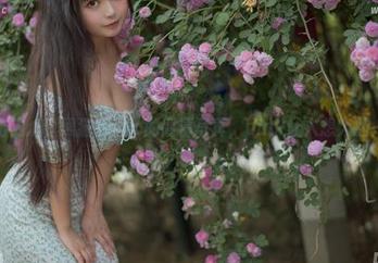直击内心，黑猫猫ovo的高清写真，pink让人想大胆一试